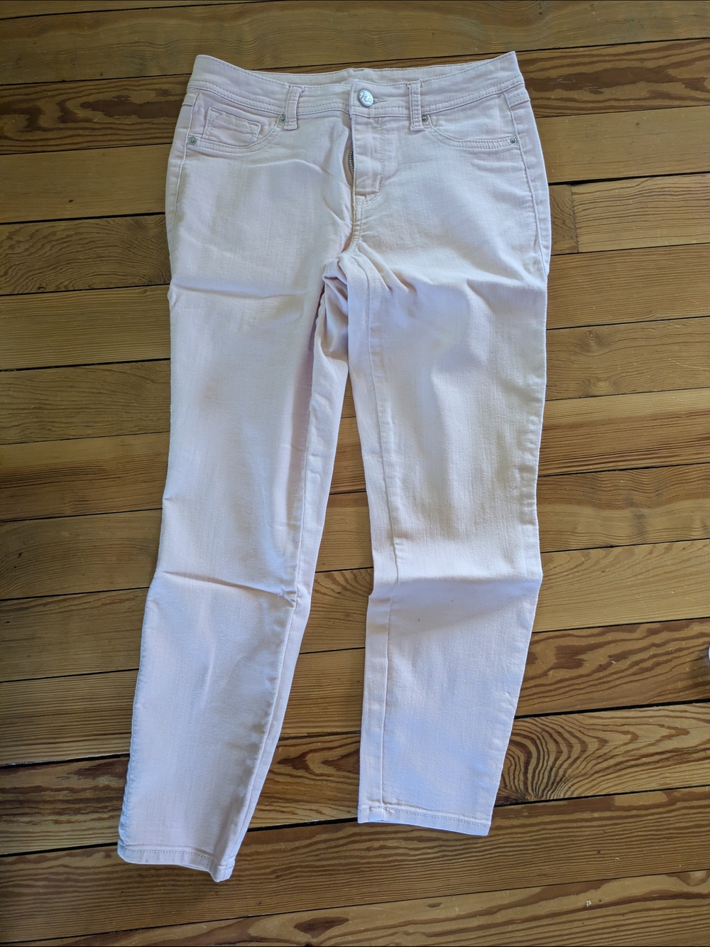 Women’s Ankle Jeans - Light Pink